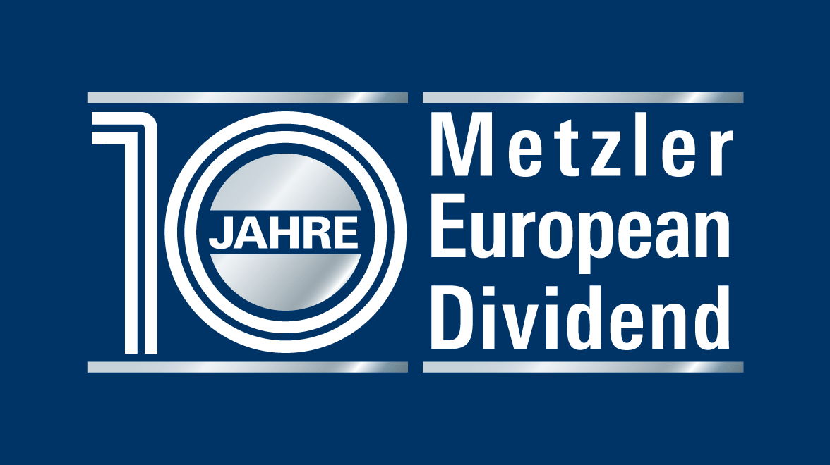 Logo 10 Jahre Metzler European Dividend