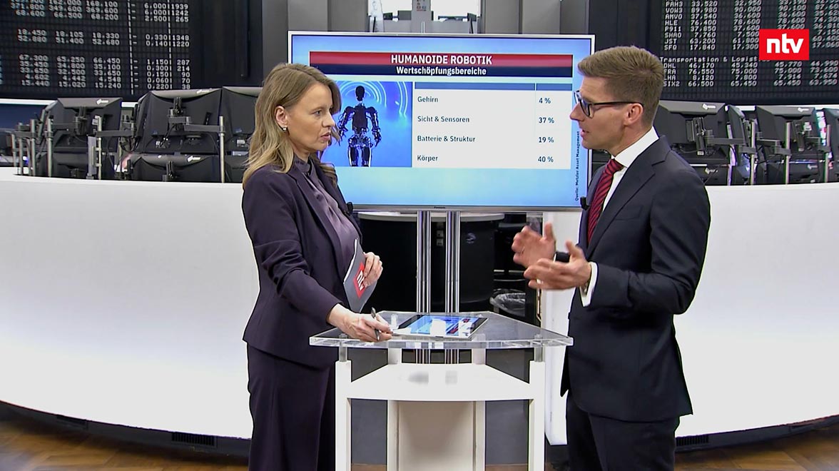 ntv-Interview "Humanoide Robotik" - Daniel Sailer, Head of Sustainable Investment Office, Metzler Asset Management